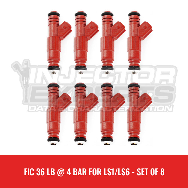 FIC LS SERIES 36 LB @ 4 BAR FOR LS1/6 SET OF 8