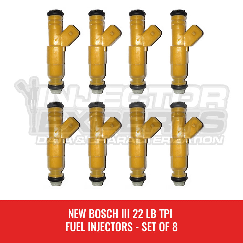 NEW BOSCH 3 22 LB INJECTORS