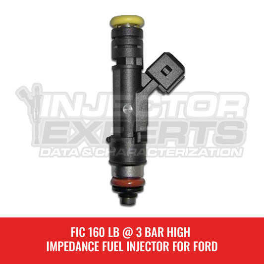 FIC 160 LB @ 3 BAR HIGH IMPEDANCE FUEL INJECTOR FOR FORD