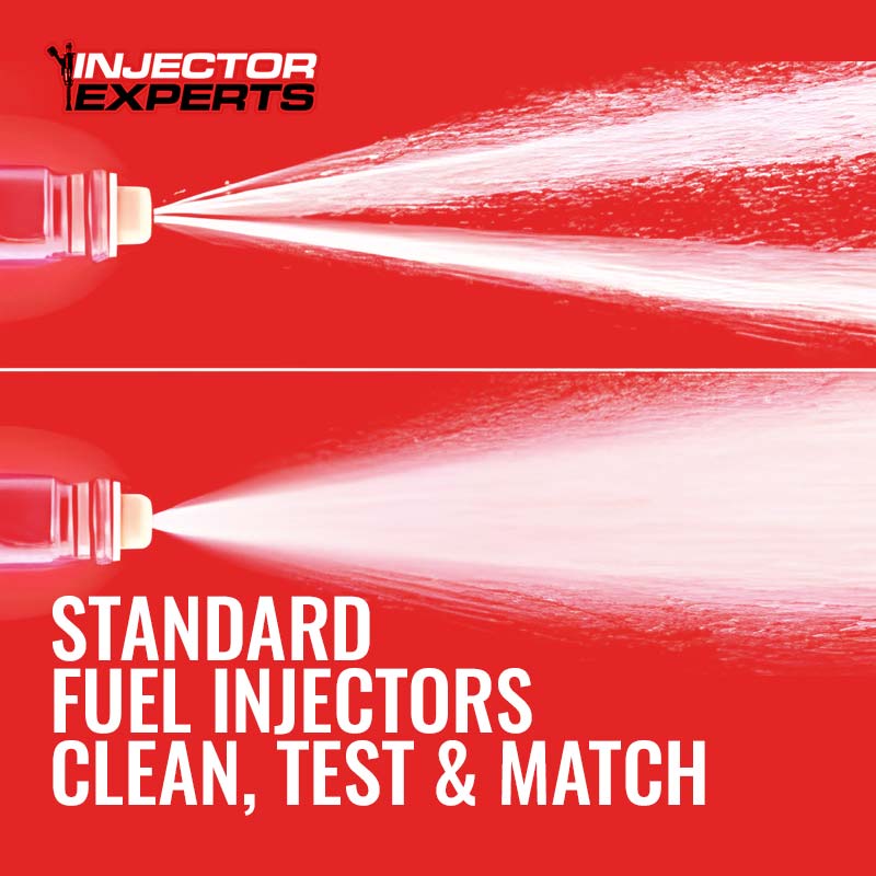 Clean, Test, and Match - Standard Gasoline Injectors