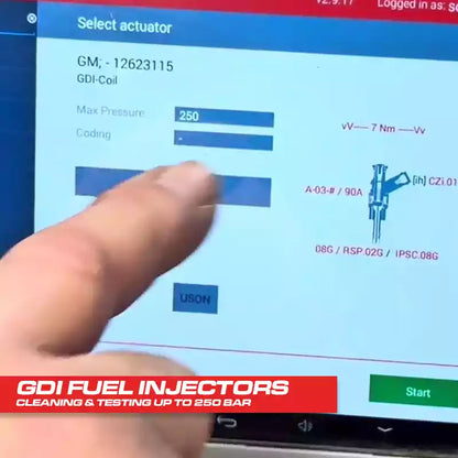 Clean, Test, and Match - GDI Gasoline Direct Injectors