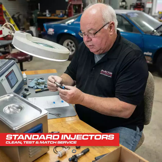 Clean, Test, and Match - Standard Gasoline Injectors