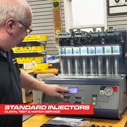 Clean, Test, and Match - Standard Gasoline Injectors