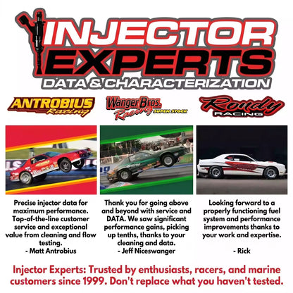 Fuel Injector Data & Characterization Service for Tuning