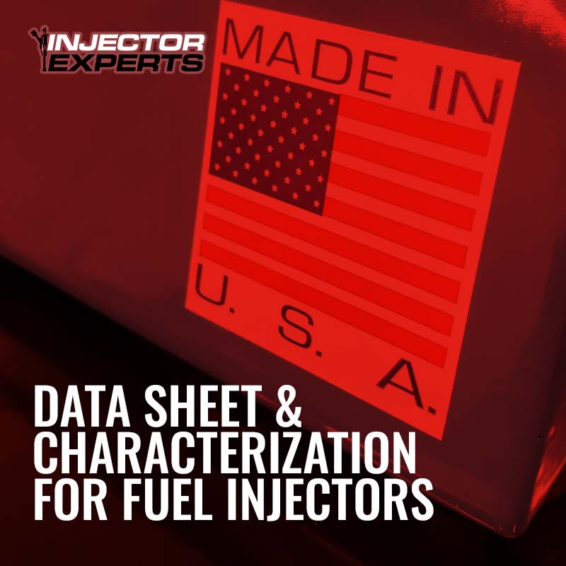 Fuel Injector Data & Characterization for Tuning
