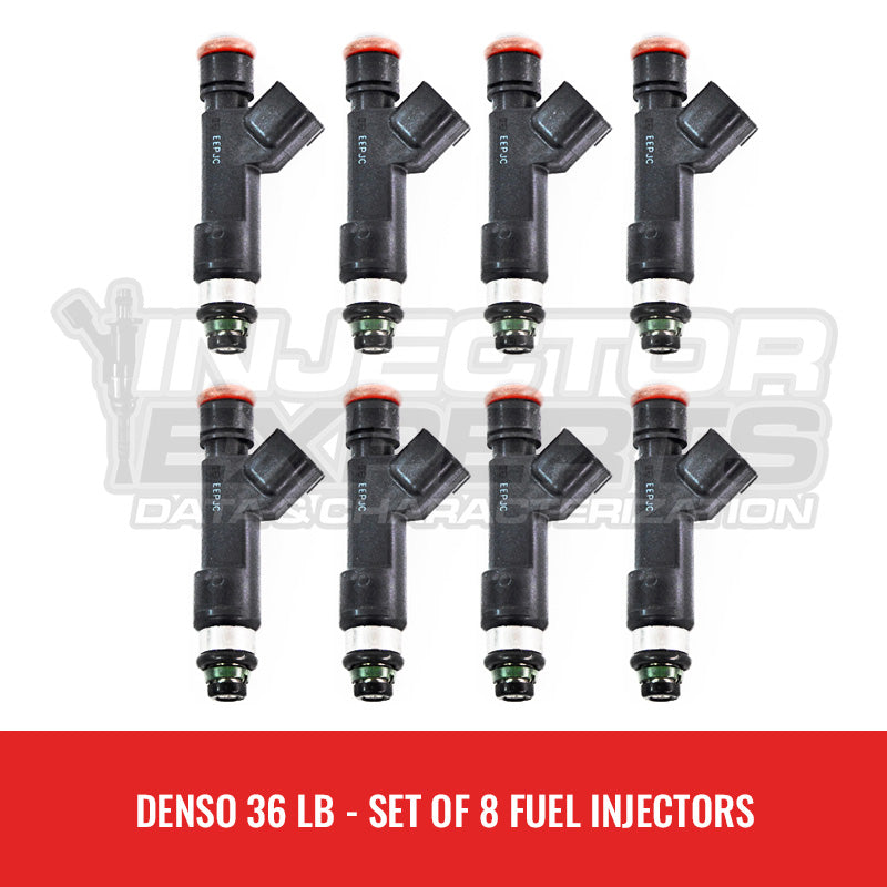 36 LB DENSO FUEL INJECTOR - SET OF 8