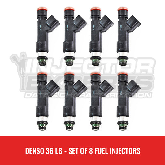36 LB DENSO FUEL INJECTOR - SET OF 8