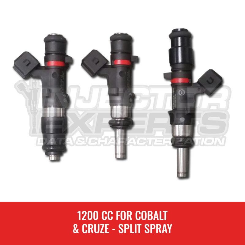 Fuel Injection Split T 1200 CC CHEVY COBALT, CRUZE SPLIT SPRAY – Ultrasonic GDI Fuel Injector ...